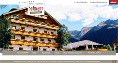 Desktop Screenshot of hotelhofmann.com