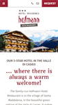 Mobile Screenshot of hotelhofmann.com